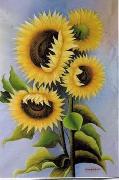 unknow artist Still life floral, all kinds of reality flowers oil painting  99